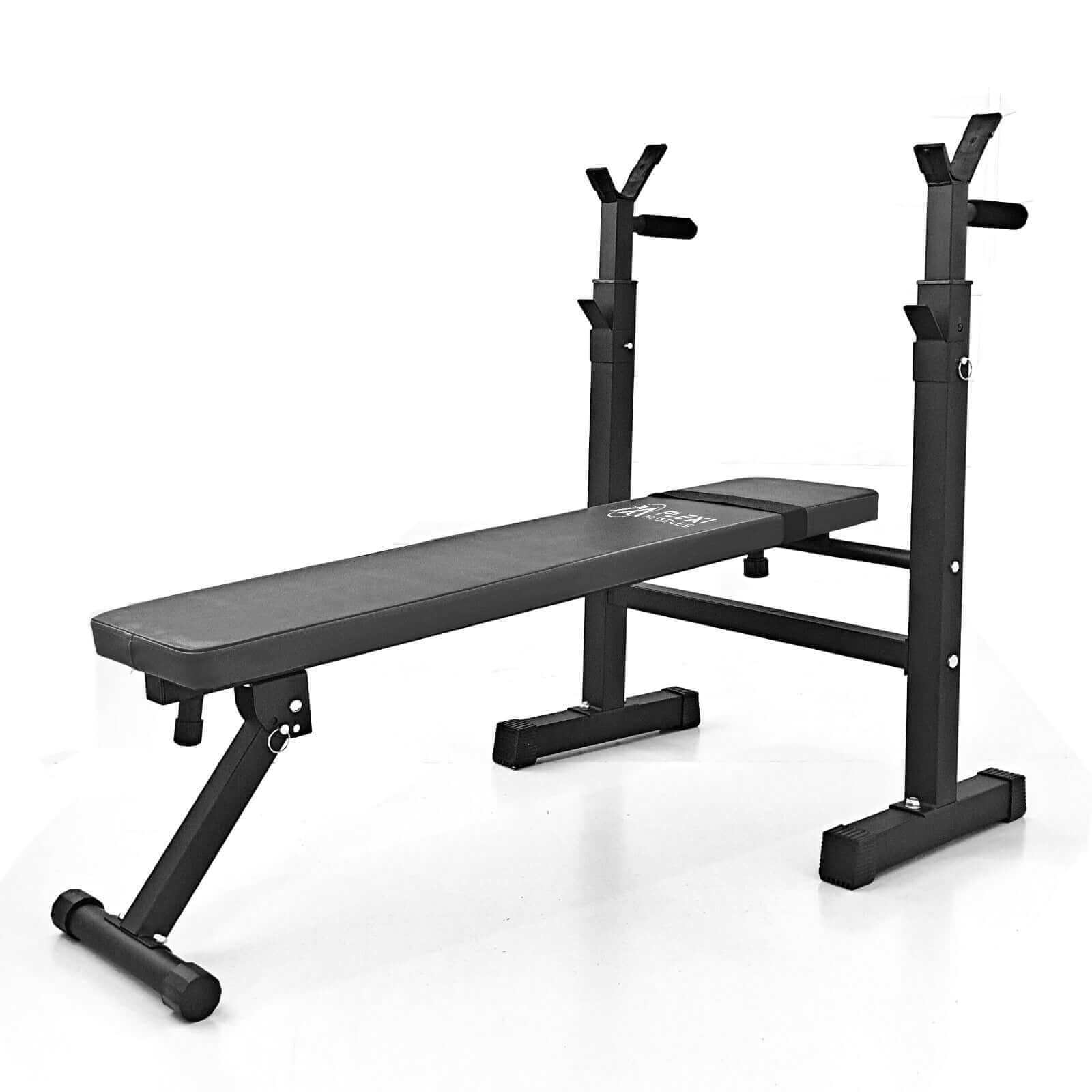 Flexi Muscles Weight Lifting Bench with Squat Rack