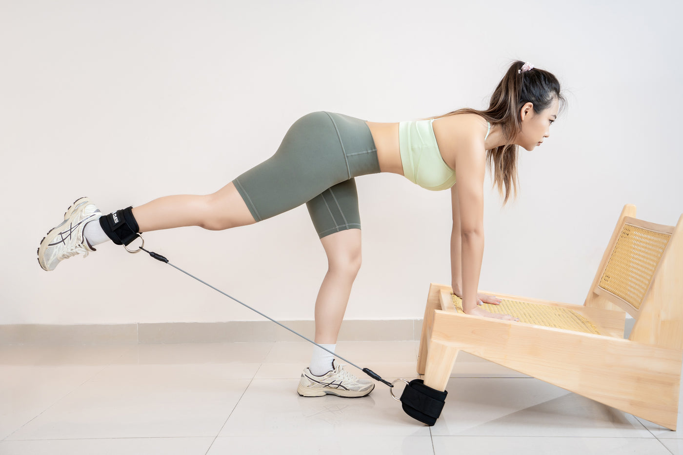 Ankle Resistance Bands with Cuffs